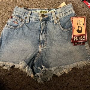 Mide Jean Shorts